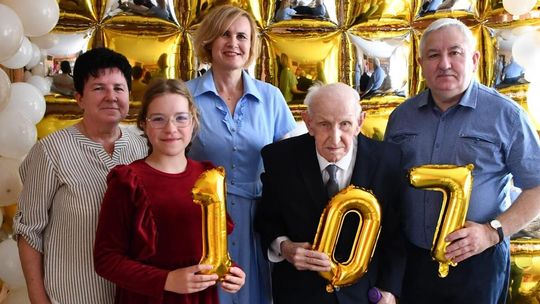 107 urodziny Pana Alfonsa Tomke z Zakrzewa