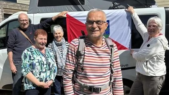 1507 kilometrów marzeń. Ze Złotowa wyrusza pieszo do Francji