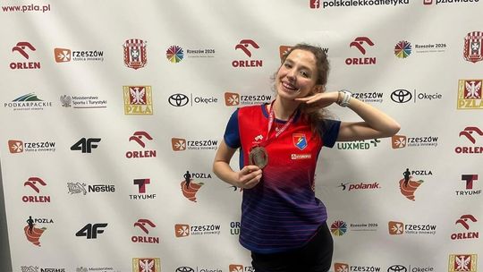 Ania Jędrzejczyk z brązowym medalem Halowych Mistrzostw Polski U20