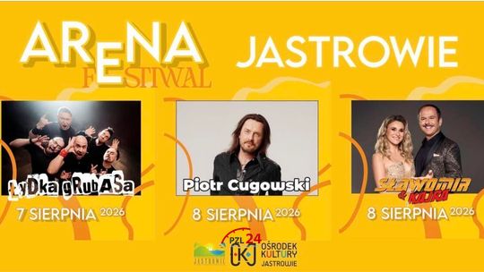 Arena Festiwal 2026 w Jastrowiu. Trzy dni koncertów, sportu i rodzinnej zabawy