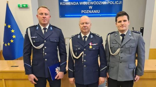 Awanse w wielkopolskiej Policji. Funkcjonariusze ze Złotowa w gronie wyróżnionych