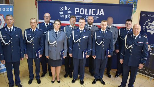Awanse złotowskich policjantów