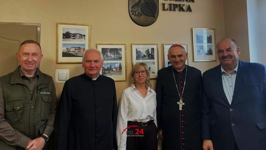 Biskup Krzysztof Włodarczyk odwiedził Lipkę
