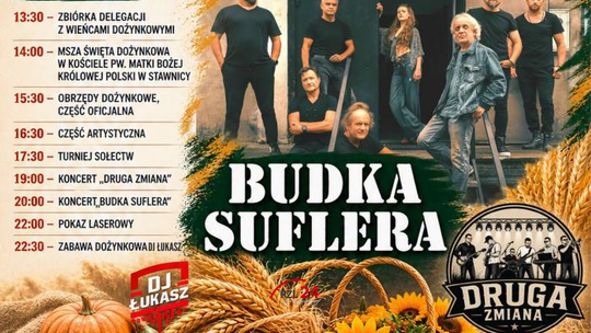 Budka Suflera gwiazdą Dożynek Gminnych w Stawnicy