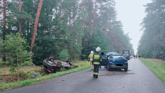 Cztery osoby ranne w wypadku na trasie Radawnica–Lędyczek