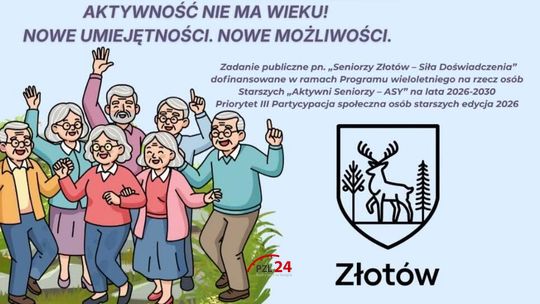 Doświadczenie ma siłę! Złotów zaprasza seniorów do aktywności