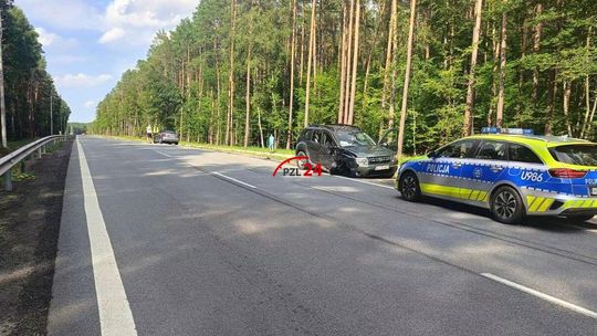 Dwa groźne zdarzenia na drogach powiatu złotowskiego. Rowerzysta trafił do szpitala
