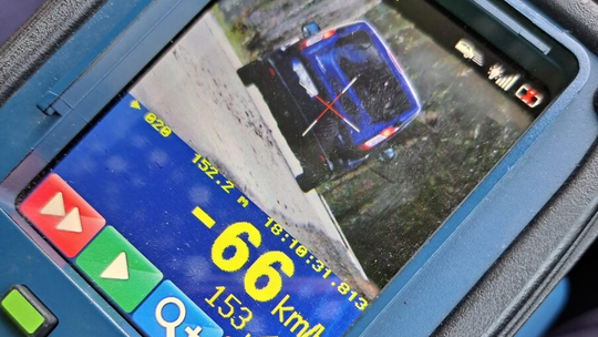 Dwa mandaty w 10 minut. Policja przypomina: ograniczenia prędkości to nie sugestia