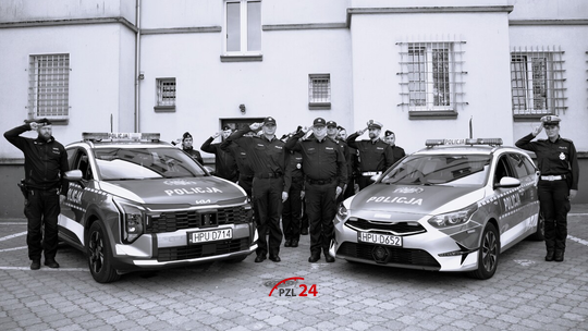 Hołd dla podkom. Natana Sieronia. Policjanci w Złotowie uczcili jego pamięć