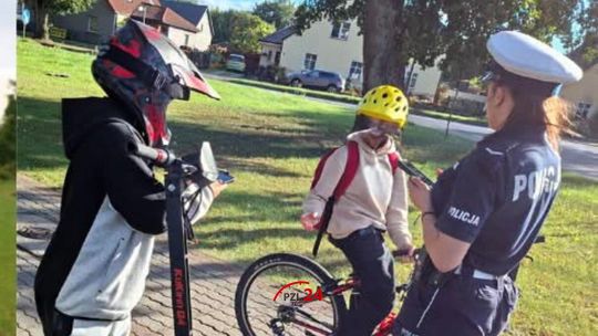 Hulajnogi elektryczne na celowniku złotowskiej policji