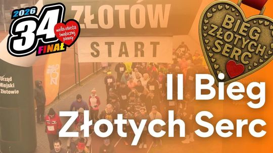 II Bieg Złotych Serc już 25 stycznia w Złotowie. Pobiegniemy dla WOŚP