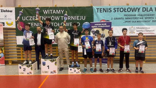 II Grand Prix Wielkopolski Kadetów i Kadetek w Tenisie Stołowym w Złotowie