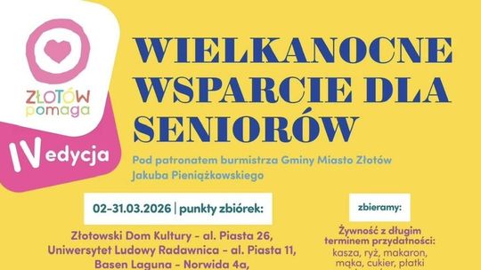IV edycja „Wielkanocnego Wsparcia dla Seniorów” rusza od dziś IV edycja „Wielkanocnego Wsparcia dla Seniorów” rusza od dziś