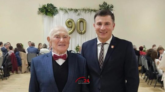 Józef Graj z Głomska świętował 90. urodziny. Wyjątkowy jubileusz mieszkańca gminy Zakrzewo