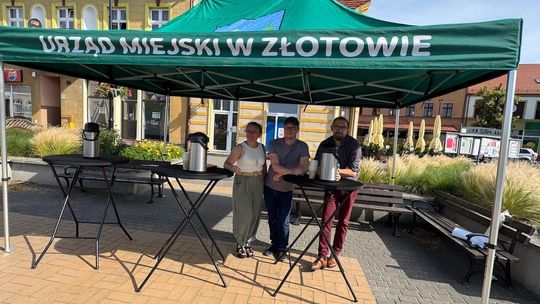 Kawa z radnymi w Złotowie
