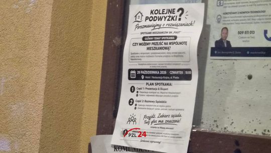 Kolejne podwyżki czy zmiana zasad? Mieszkańcy SM „Piast” organizują spotkanie