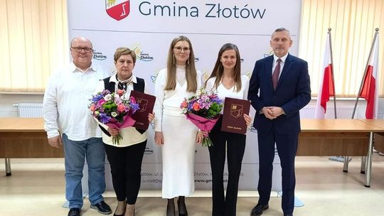 Kolejny krok w zawodowej drodze nauczycielek. Uroczystość w Urzędzie Gminy Złotów