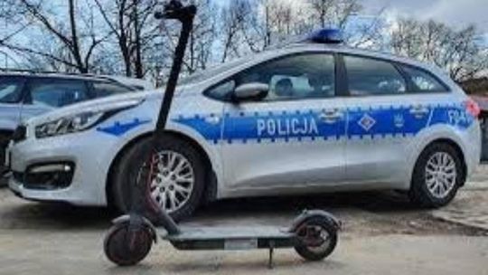 Kolejny nietrzeźwy na hulajnodze zatrzymany przez policję w Złotowie