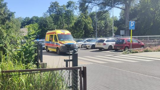 Kolizja na ścieżce rowerowej przy ul. Grudzińskich w Złotowie – jedna osoba poszkodowana