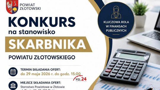 Konkurs na stanowisko Skarbnika Powiatu Złotowskiego