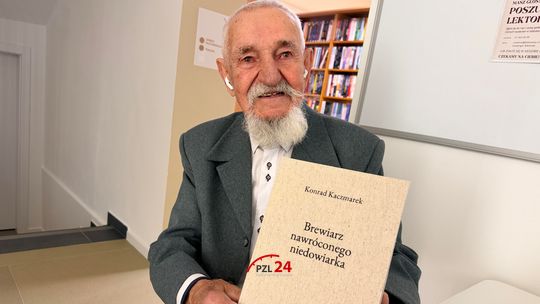 Konrad Kaczmarek zaprezentował nowy tomik poezji. „Brewiarz nawróconego niedowiarka”