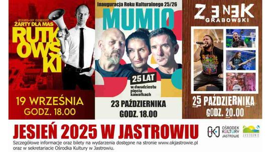 Kulturalna jesień w OKJ – sprawdź, co czeka na publiczność