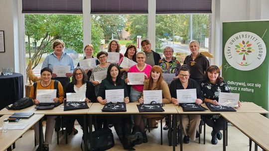 Kurs „Las Korzyści Ekologiczno-Obywtelskich” w Uniwersytecie Ludowym w Radawnicy
