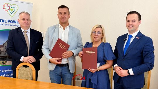 Lądowisko LPR wraca do złotowskiego szpitala. Umowa podpisana, prace ruszają jeszcze dziś