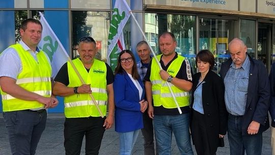 Manifestacja Solidarności w Warszawie