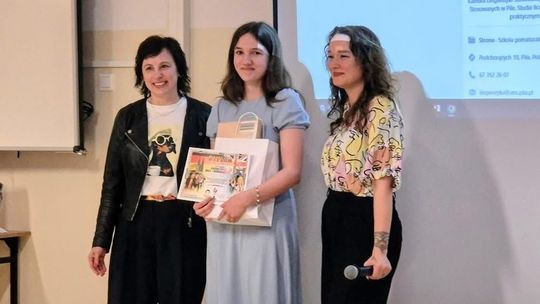 Matylda Grzesiak bezkonkurencyjna. Sukces I LO Złotów na konkursie w Pile