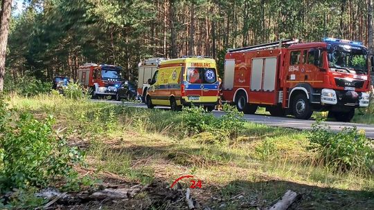 Mężczyzna wezwał pomoc z lasu. Twierdził, że zjadł trujące grzyby