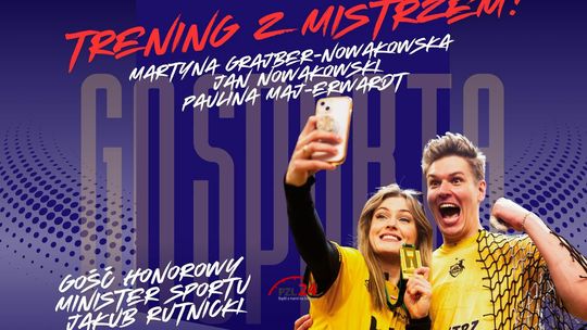 Mistrzowie polskiej siatkówki odwiedzą Złotów. Wyjątkowy „Trening z Mistrzem” już 10 lipca