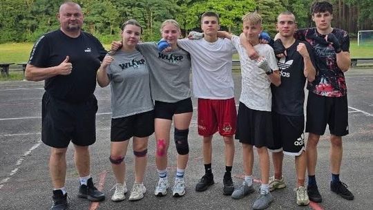 MLKB SPARTA ZŁOTÓW na zgrupowaniu Kadry Wielkopolski w Rudnie