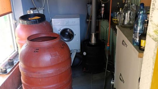 Nielegalna produkcja alkoholu w powiecie złotowskim