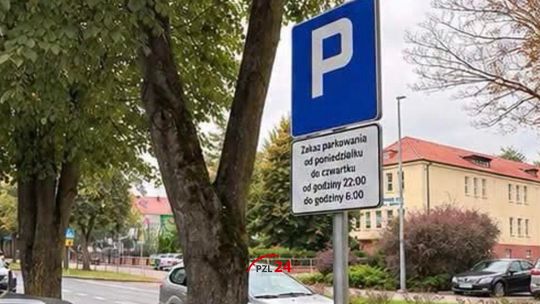 Nowa organizacja ruchu na parkingu przy Starostwie Powiatowym w Złotowie