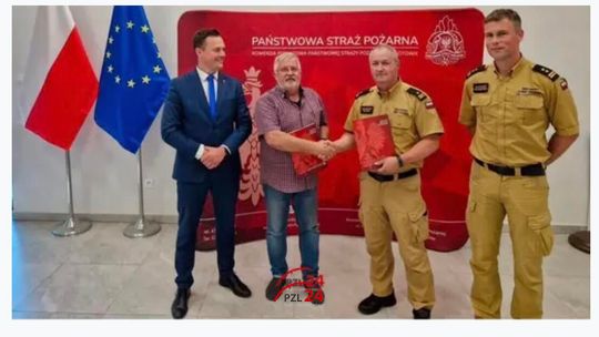 Nowy magazyn ochrony ludności powstanie przy złotowskiej straży pożarnej. Podpisano umowę