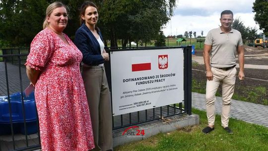 Nowy plac zabaw przy żłobku w Zakrzewie. Inwestycja za ponad pół miliona złotych