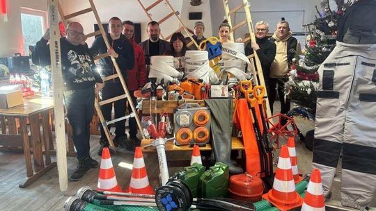 Nowy sprzęt dla strażaków z OSP Skórka