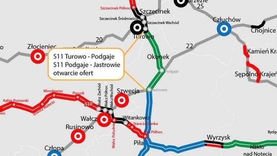 Obwodnica Jastrowia i odcinek S11 coraz bliżej realizacji