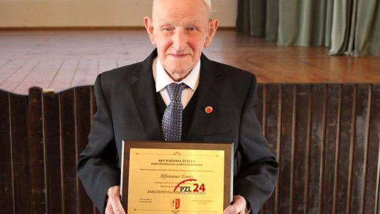 Pan Alfons Tomke z Zakrzewa świętuje 108. urodziny