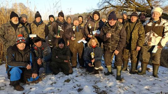 Podlodowy mistrz koła PZW Zakrzewo – Karol Stefaniak