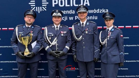 Policjanci ze Złotowa wyróżnieni podczas wojewódzkich obchodów Święta Policji
