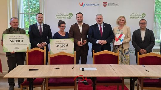 Ponad 586 tysięcy złotych dla sołectw z powiatu złotowskiego. W Krajence podpisano umowy w ramach „Pięknieje Wielkopolska Wieś”