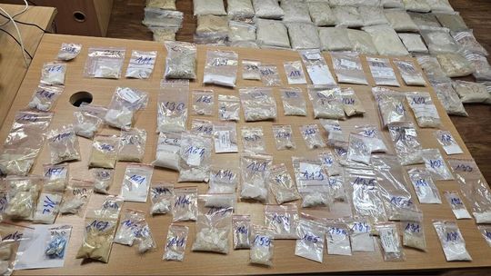 Ponad 61 kilogramów narkotyków zabezpieczonych. Czarnorynkowa wartość blisko 5 milionów złotych