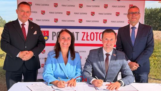 Ponad 7,8 mln zł dofinansowania na przebudowę drogi w powiecie złotowskim