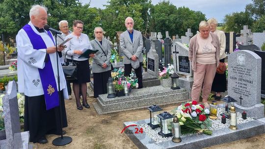 Poświęcono grób wojenny Leona Litwińskiego. W Lipce uczcili jego pamięć