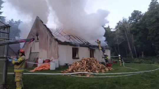 Pożar w Górznej – rusza pomoc dla poszkodowanych