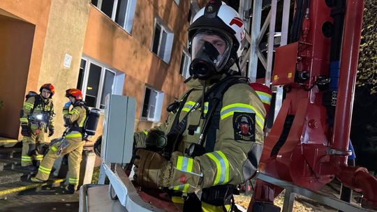 Pożar w MOS w Krajence. Na szczęście to tylko ćwiczenia Pożar w MOS w Krajence. Na szczęście to tylko ćwiczenia