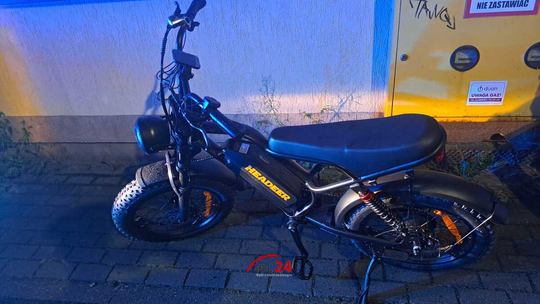 „Rower”, który rozpędzał się do 50 km/h. 15-latek wyeliminowany z ruchu