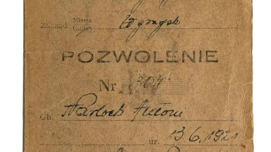 Rowerem tylko z pozwoleniem. Niezwykły dokument w zbiorach Muzeum Ziemi Złotowskiej